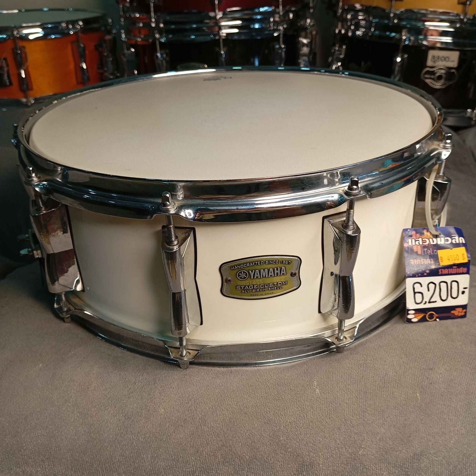 สแนร์เดี่ยว yamaha stage custom