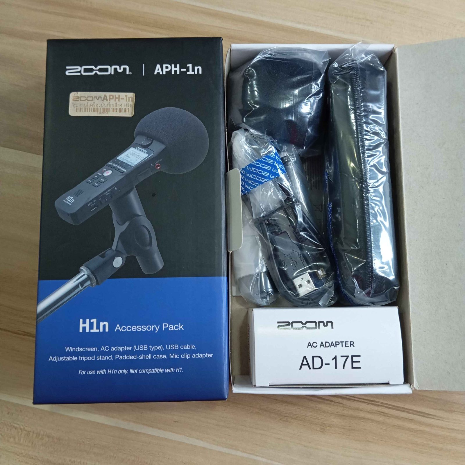แพ็คอุปกรณ์เสริม zoom aph 1n