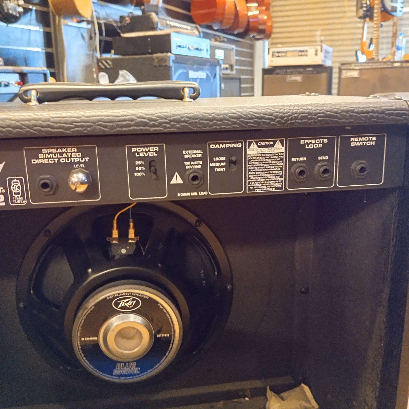 แอมป์กีต้าร์ไฟฟ้า peavey bandit112