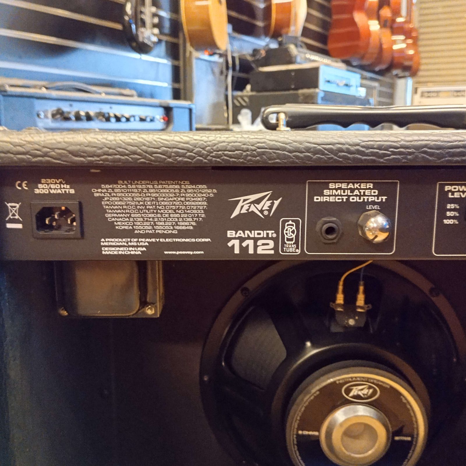 แอมป์กีต้าร์ไฟฟ้า peavey bandit112