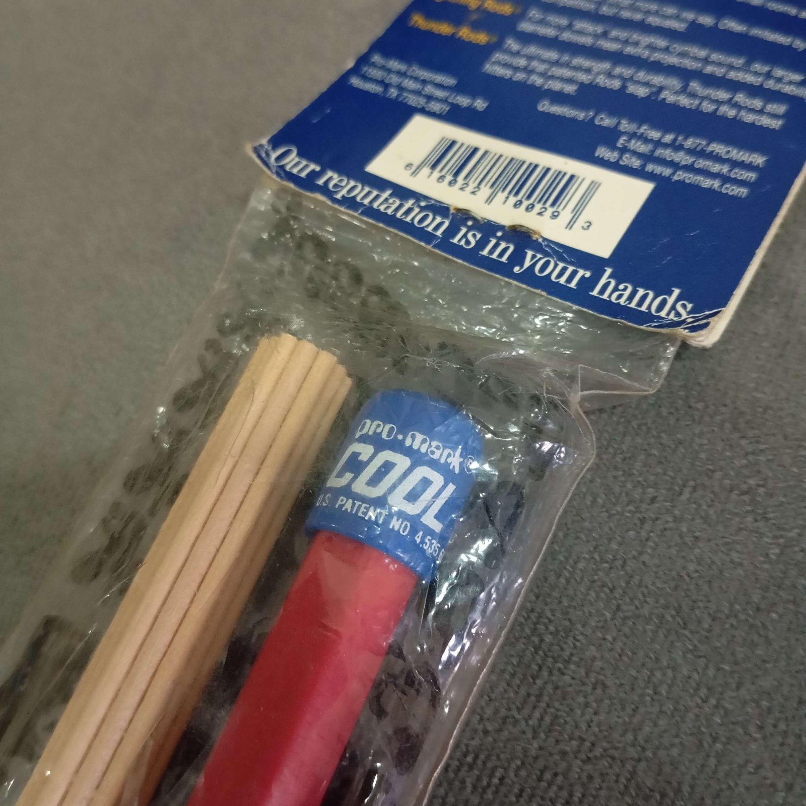 ไม้กลองชุดก้านธูป promark cool rods