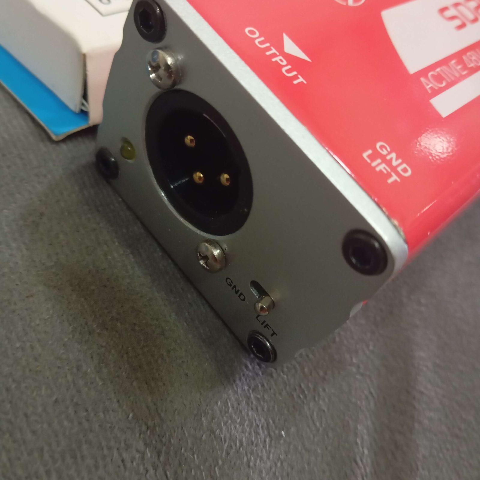 alctron sd201 กล่อง di แบบแอคทีฟ 48v phantom powered