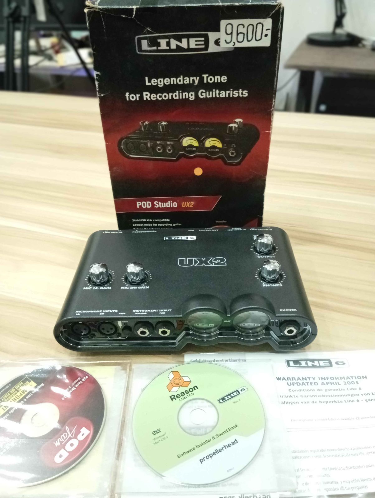 line6 pod studio ux2