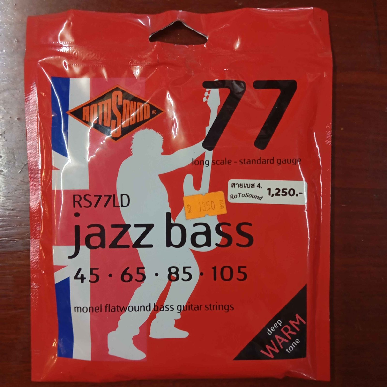 สายเบส rotosound รุ่น rs77ld jazz bass