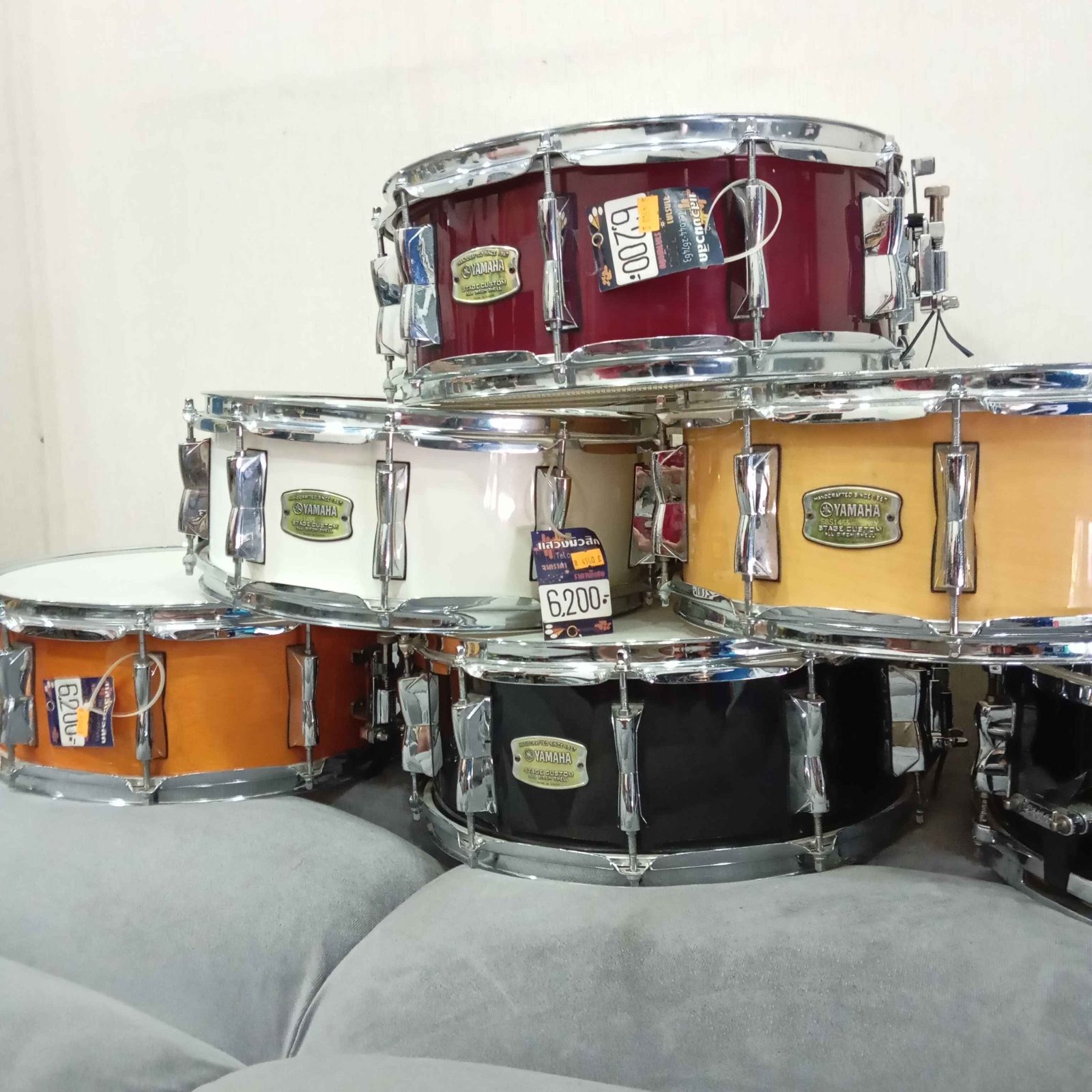สแนร์เดี่ยว yamaha stage custom
